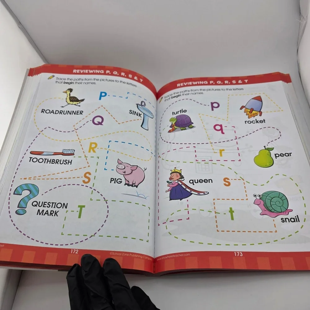 School‎ Zone Big Preschool Scholar Learning Workbook ABC Numbers Colors